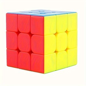 3x3 Speed Cube Puzzle ?C Stickerless Educational Toy for Teens and Adults