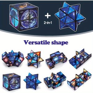 Infinity Cube Fidget Toy ?C Educational Gift for Christmas and New Year's