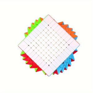 10x10 Speed Cube ?C Stickerless, Fast-Turning Puzzle for Advanced Cubers