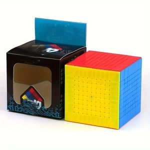 10x10 Stickerless Speed Cube ?C Puzzle Cube for Science & Education